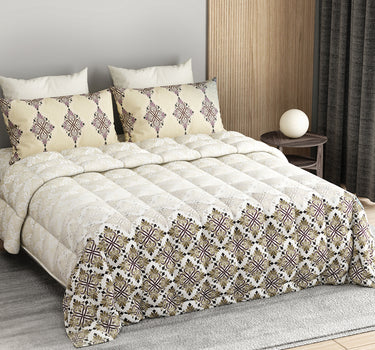 RANGRITI 180TC Pure Cotton King Size Comforter Bedding Set