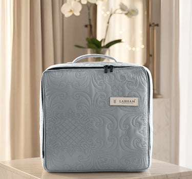 Sensation - Quilted King Bedcover Set with 2 Pillow Covers(Ash Grey)