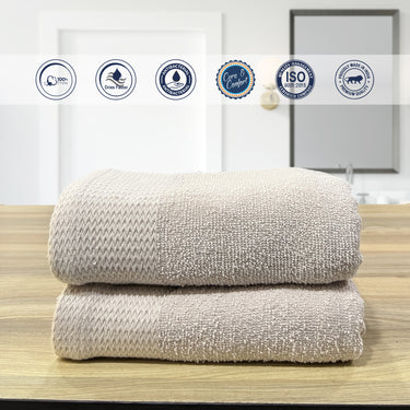 Revive- Multipurpose Super Soft Hand Towels (Beige)
