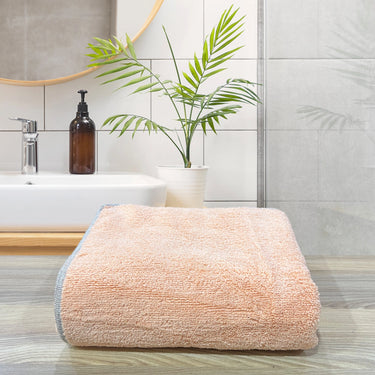 Insignia 450GSM High Absorbent, Super Soft, Anti Microbial, Bath Towel (75cm x 150cm), Blush