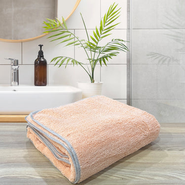 Insignia 450GSM High Absorbent, Super Soft, Anti Microbial, Bath Towel (75cm x 150cm), Blush