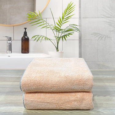 Insignia 450GSM High Absorbent, Super Soft, Anti Microbial, Bath Towel (75cm x 150cm), Blush