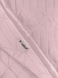 LABHAM® Azure Quilted King Bedcover Set – 300 GSM EverTouch™ Microfibre with LazerTech™ Quilting, 2 Pillow Covers & Storage Bag – Blush 4