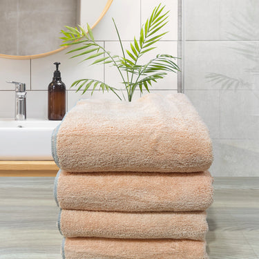 Insignia 450GSM High Absorbent, Super Soft, Anti Microbial, Bath Towel (75cm x 150cm), Blush
