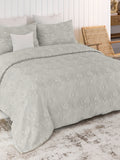Sensation - Quilted King Bedcover Set with 2 Pillow Covers(Cream) thumbnail 1