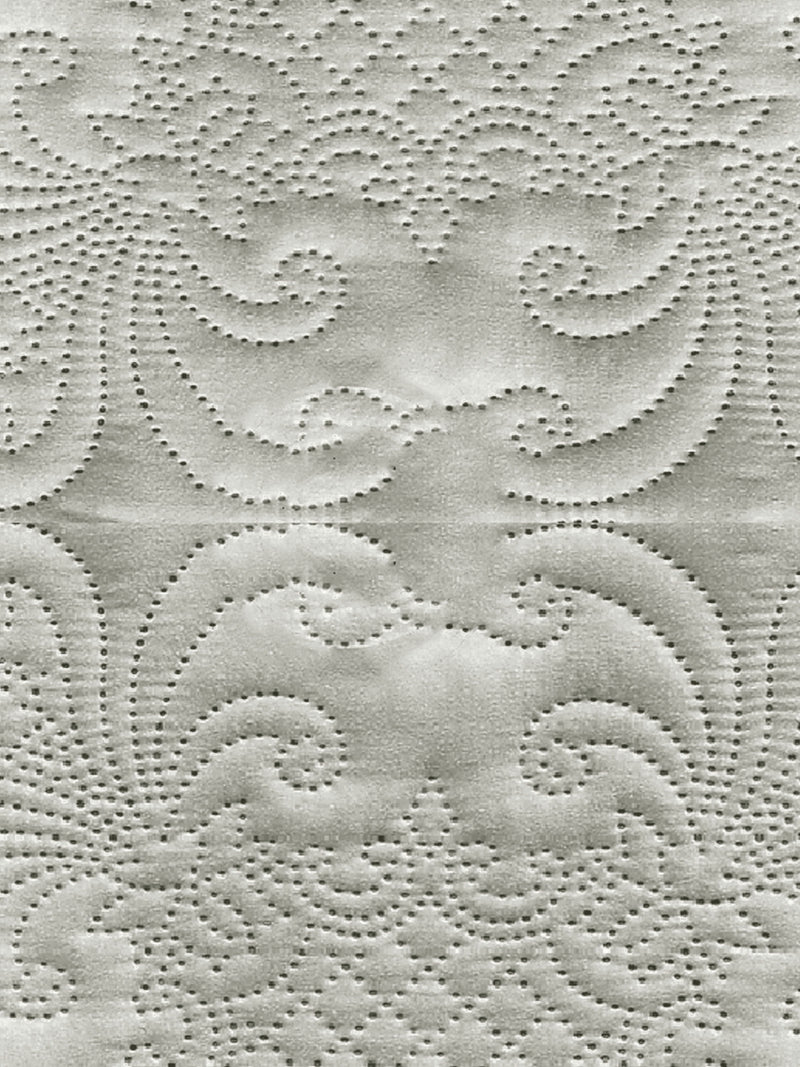 Sensation - Quilted King Bedcover Set with 2 Pillow Covers(Cream) image 8
