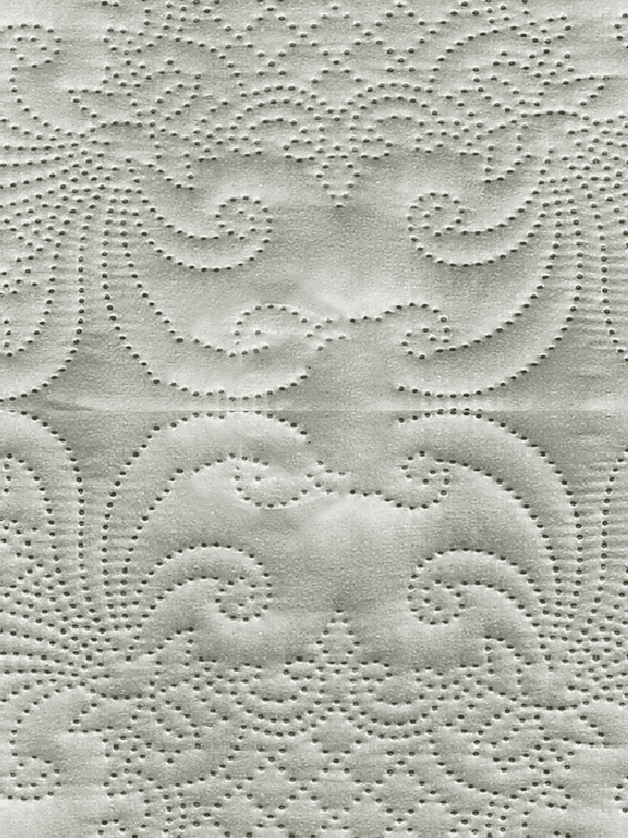 Sensation - Quilted King Bedcover Set with 2 Pillow Covers(Cream) — view 8