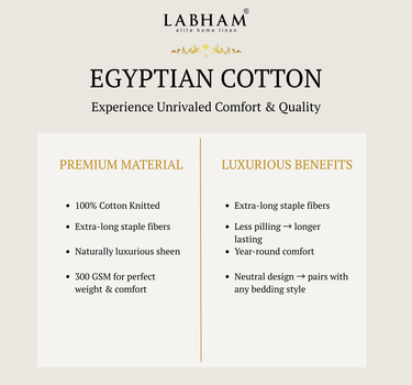 Egyptian Cotton King Bedcover With 2 Pillow Covers And Multipurpose Bag