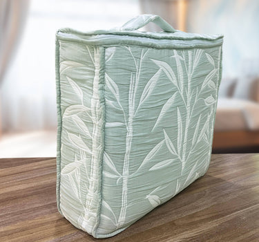 Egyptian Cotton King Bedcover With 2 Pillow Covers And Multipurpose Bag