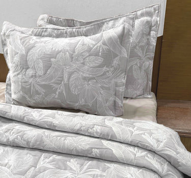 Egyptian Cotton King Bedcover With 2 Pillow Covers And Multipurpose Bag