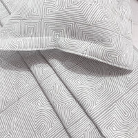 Egyptian Cotton King Bedcover With 2 Pillow Covers And Multipurpose Bag thumbnail 5