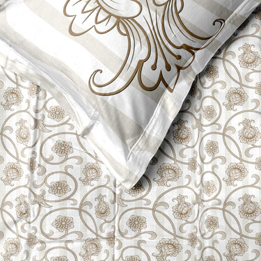 Eden Garden - 200TC King Size Pure Cotton Digital Printed BedSheet