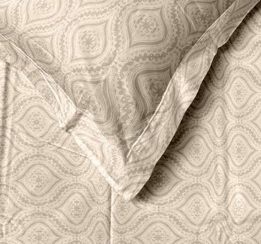 300TC Percale Cotton King Bedsheet -Kadambari