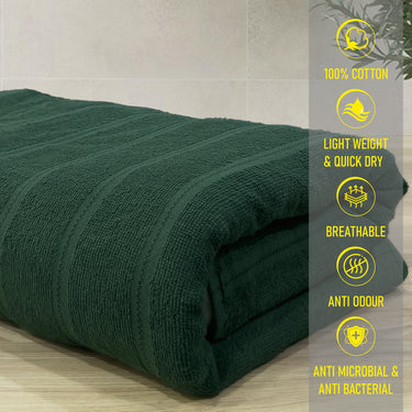 Quickdry- Super Soft Bath Towels (Green)