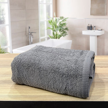 Revive- 450GSM Pure Cotton, Super Soft Bath Towel (75cm x 150cm) (Grey)