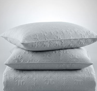 Sensation - Quilted King Bedcover Set with 2 Pillow Covers(Ash Grey)