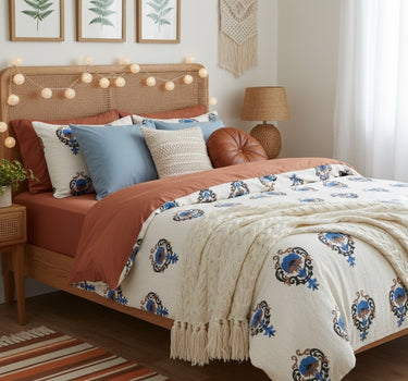 BOHO Hand Made Pure Cotton AC Comforter