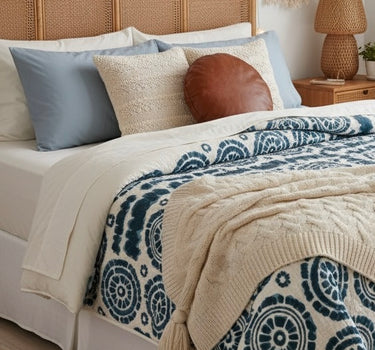 BOHO Hand Made Pure Cotton AC Comforter