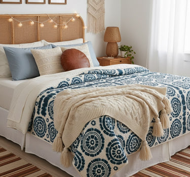 BOHO Hand Made Pure Cotton AC Comforter