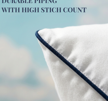 Labham Loft Pillow — Ultra-Soft Micro Peach Bed Pillow with 1.5D Microfibre Fill | Hypoallergenic & Machine Washable | 46 × 71 cm
