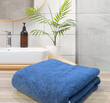 Insignia 450GSM High Absorbant, Super Soft, Anti Microbial, Bath Towel (75cm x 150cm), Majolica