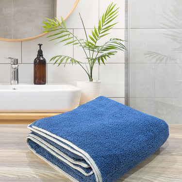 Insignia 450GSM High Absorbant, Super Soft, Anti Microbial, Bath Towel (75cm x 150cm), Majolica