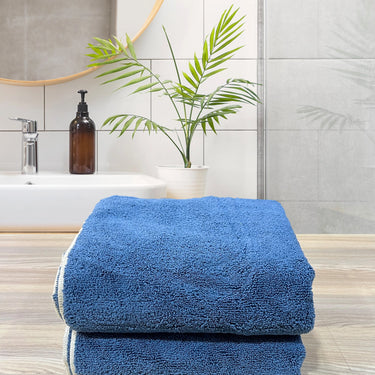 Insignia 450GSM High Absorbant, Super Soft, Anti Microbial, Bath Towel (75cm x 150cm), Majolica