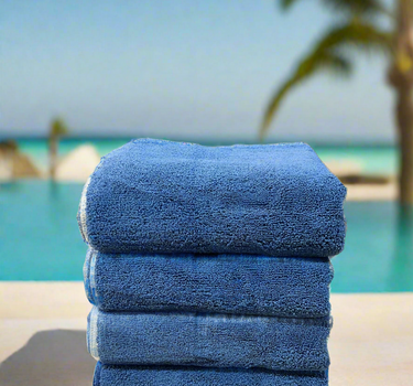 Insignia 450GSM High Absorbant, Super Soft, Anti Microbial, Bath Towel (75cm x 150cm), Majolica