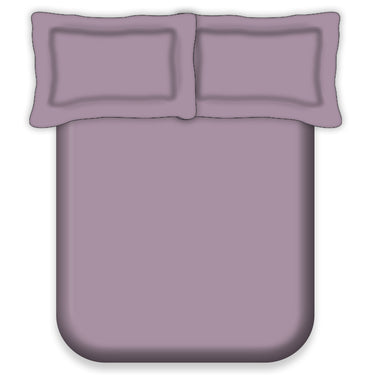 300TC - King size Solid Bedsheet Set (Old Lavender)