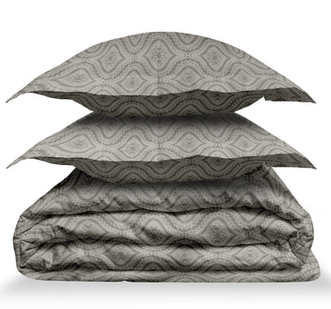 Kadambari 300TC Percale Cotton 7Pc Luxury Bedding Set