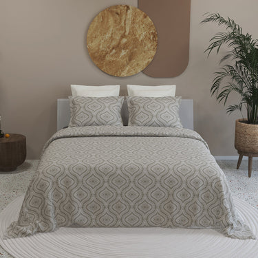 Kadambari 300TC Pure Cotton BedSheet Set(Paloma)