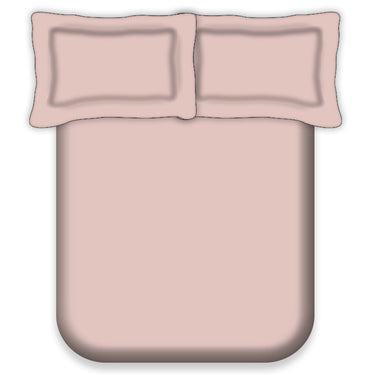 300TC - King size Solid Bedsheet Set (Peach)