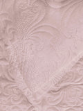 Sensation - Quilted King Bedcover Set with 2 Pillow Covers(Peach) thumbnail 6