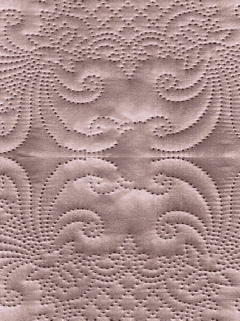 Sensation - Quilted King Bedcover Set with 2 Pillow Covers(Peach) image 8