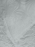 Sensation - Quilted King Bedcover Set with 2 Pillow Covers(Pearl Grey) thumbnail 7