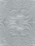 Sensation - Quilted King Bedcover Set with 2 Pillow Covers(Pearl Grey) thumbnail 8
