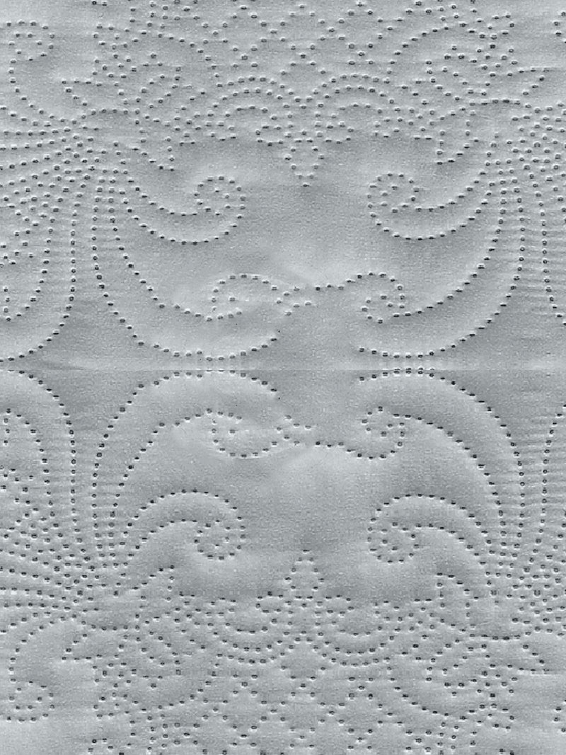 Sensation - Quilted King Bedcover Set with 2 Pillow Covers(Pearl Grey) image 8