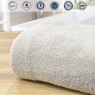 Revive- 450GSM Pure Cotton, Super Soft Bath Towel (75cm x 150cm) (Pelican)
