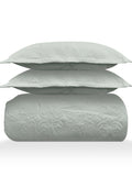 Sensation - Quilted King Bedcover Set with 2 Pillow Covers(Pistachio) thumbnail 3