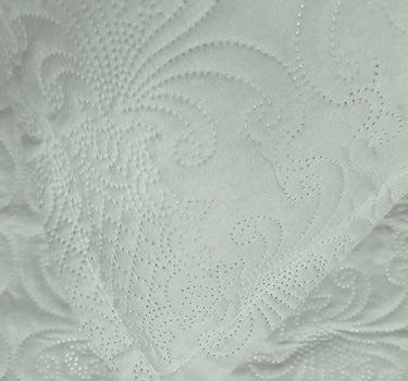 Sensation - Quilted King Bedcover Set with 2 Pillow Covers(Pistachio)