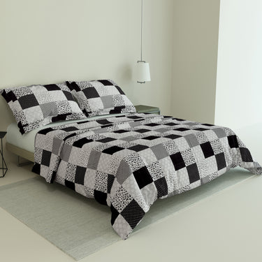 Retro - 180TC 100% Cotton Bedsheet set (Double Bed)