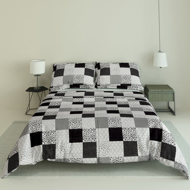 Retro - 180TC 100% Cotton Bedsheet set (Double Bed) 02