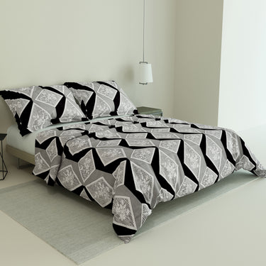 Retro - 180TC 100% Cotton Bedsheet set (Double Bed)