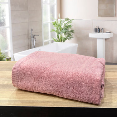 Revive- 450GSM Pure Cotton, Super Soft Bath Towel (75cm x 150cm) (Rose)