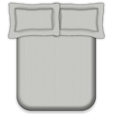 Heather - Yarn Dyed Linen King Size Bedsheet Set