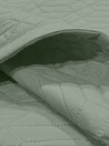 LABHAM® Azure Quilted King Bedcover Set – 300 GSM EverTouch™ Microfibre with LazerTech™ Quilting, 2 Pillow Covers & Storage Bag – Sage 3