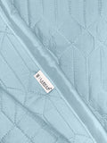LABHAM® Azure Quilted King Bedcover Set – 300 GSM EverTouch™ Microfibre with LazerTech™ Quilting, 2 Pillow Covers & Storage Bag – Sky 4