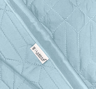 LABHAM® Azure King Size Bedcover Set - 300GSM Quilted, (90"x108") Super Soft, Durable, Easy Care, Bedspread with 2 Pillow Covers & Storage Bag (Sky)