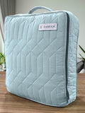 LABHAM® Azure Quilted King Bedcover Set – 300 GSM EverTouch™ Microfibre with LazerTech™ Quilting, 2 Pillow Covers & Storage Bag – Sky 5
