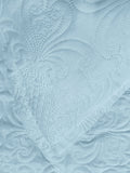 Sensation - Quilted King Bedcover Set with 2 Pillow Covers(Sky) thumbnail 4